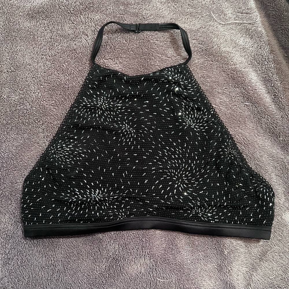Victoria’s Secret Black Halter Top/bralette